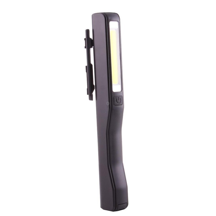 100LM High Brightness Pen Shape Work Light / Flashlight, White Light , COB LED 2-Modes with 90 Degree Rotatable Magnetic Pen Cli