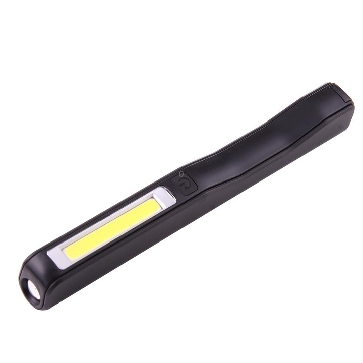 100LM High Brightness Pen Shape Work Light / Flashlight, White Light , COB LED 2-Modes with 90 Degree Rotatable Magnetic Pen Cli