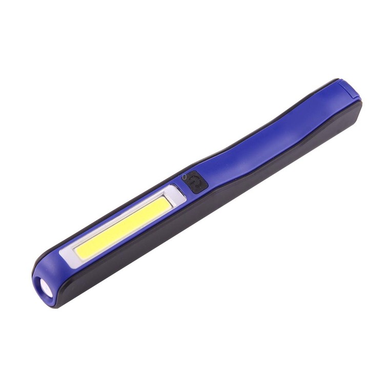 100LM High Brightness Pen Shape Work Light / Flashlight, White Light, COB LED 2-Modes with 90 Degree Rotatable Magnetic Pen Clip