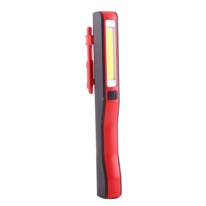 100LM High Brightness Pen Shape Work Light / Flashlight, White Light , COB LED 2-Modes with 90 Degree Rotatable Magnetic Pen Cli