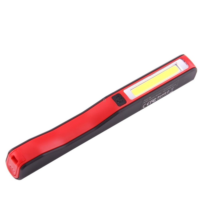 100LM High Brightness Pen Shape Work Light / Flashlight, White Light , COB LED 2-Modes with 90 Degree Rotatable Magnetic Pen Cli