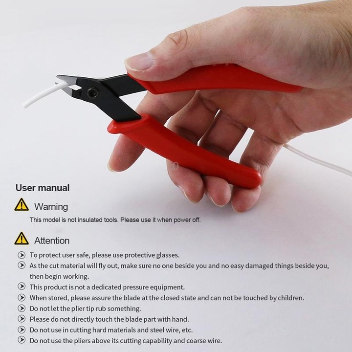 BEST 109 Diagonal Plastic Cutter Nipper