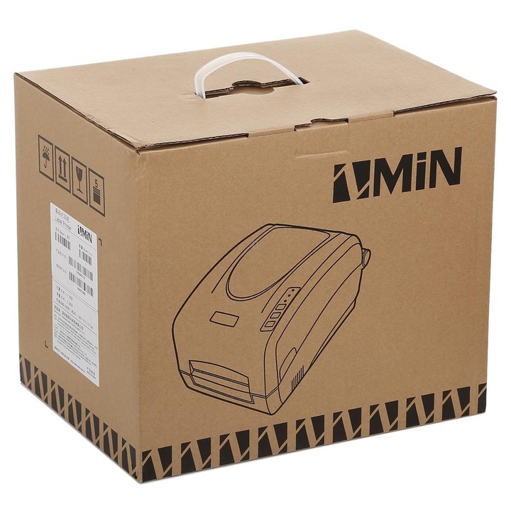 X1 Convenient USB Port Thermal Automatic Calibration Barcode Printer Supermarket, Tea Shop, Restaurant, Max Supported Thermal Pa
