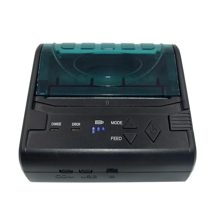 POS-8003 Portable Thermal Bluetooth Ticket Printer，Max Supported Thermal Paper Size：80x50mm