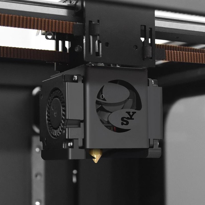 [US Warehouse] 3.5 inch Touch Screen Auto-leveling Pause Resume Printing Desktop 3D Printer with Crystal Glass Platform