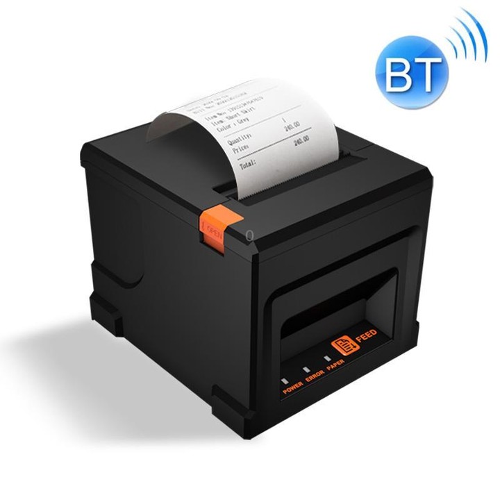 ZJ-8360-L USB Bluetooth Wireless Auto-cutter 80mm Thermal Receipt Printer(UK Plug)