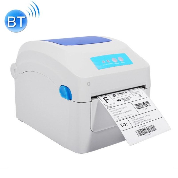 GPRINTER GP1324D Bluetooth USB Port Thermal Automatic Calibration Barcode Printer, Max Supported Thermal Paper Size: 104 x 2286m