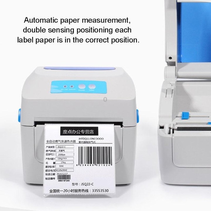 GPRINTER GP1324D Bluetooth USB Port Thermal Automatic Calibration Barcode Printer, Max Supported Thermal Paper Size: 104 x 2286m