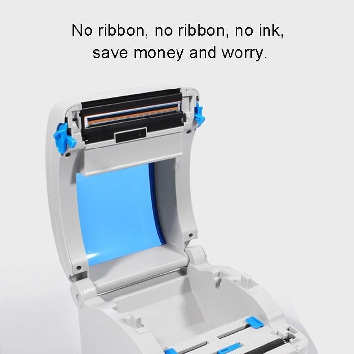 GPRINTER GP1324D Bluetooth USB Port Thermal Automatic Calibration Barcode Printer, Max Supported Thermal Paper Size: 104 x 2286m