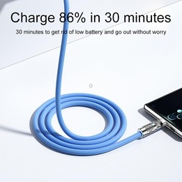 Mech Series 6A 120W USB to Type-C 180-degree Metal Plug Fast Charging Cable, Length: 1.2m(Black)