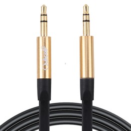 Quilcell 3.5mm Male to 3.5mm Male Audio Extension Cable, Length: 1m