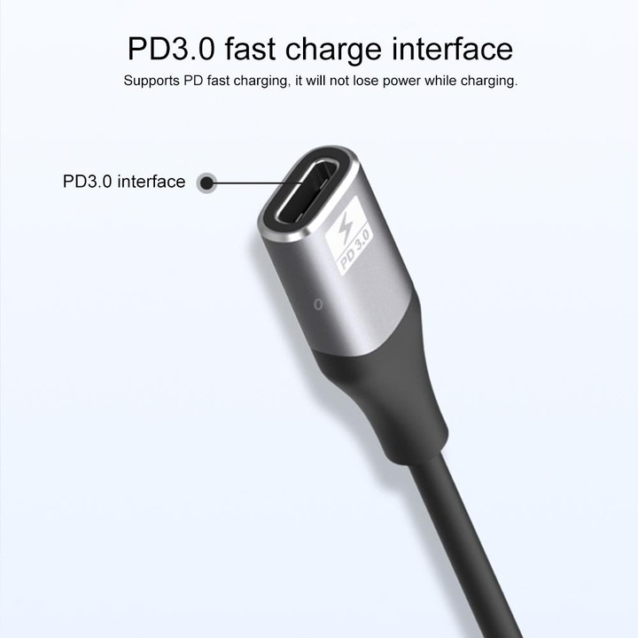 9572PD USB-C / Type-C Male to HDMI Male 4K HD Video Adapter Cable, Cable Length: 1.8m