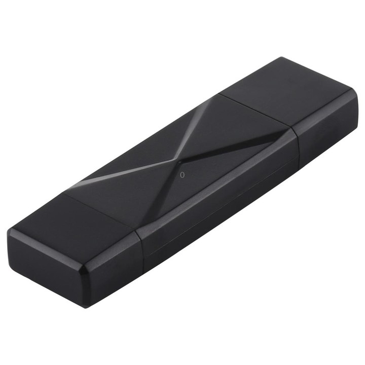 USB-C / Type-C + SD + TF + Micro USB to USB 3.0 Card Reader (Black)