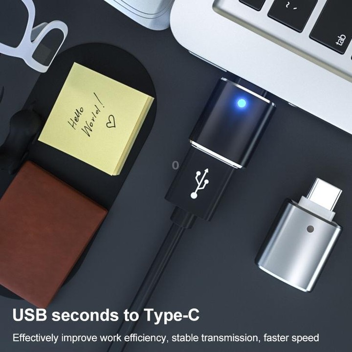 USB to Type-C / USB-C OTG USB Flash Driver (Black)