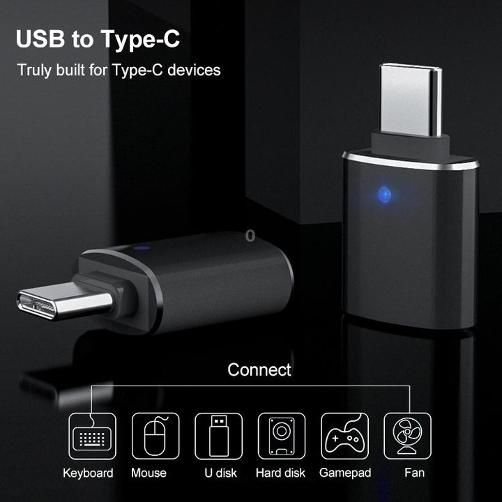 USB to Type-C / USB-C OTG USB Flash Driver (Silver)