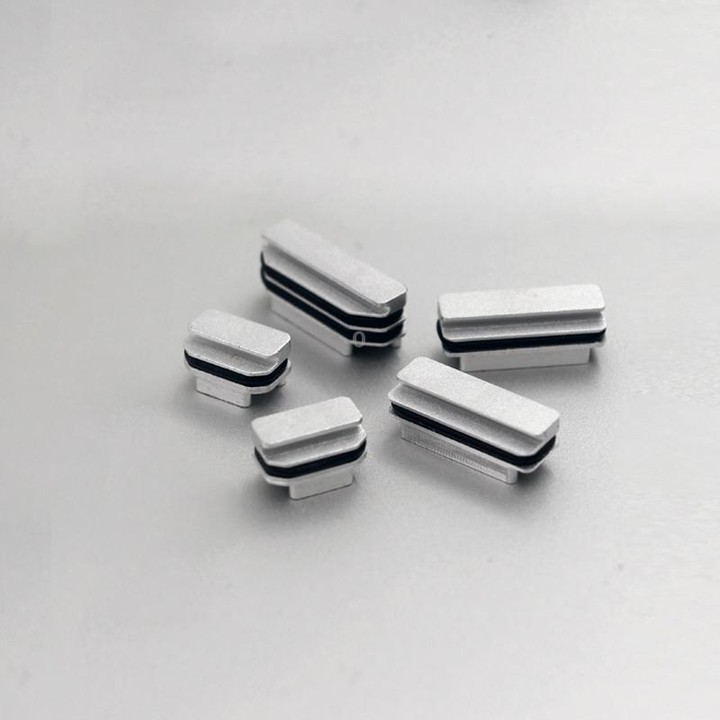 BASEQI iHUT-100 Hidden Aluminum Alloy Anti Dust Plug for Macbook Pro Retina 13.3 / 15 inch Laptops