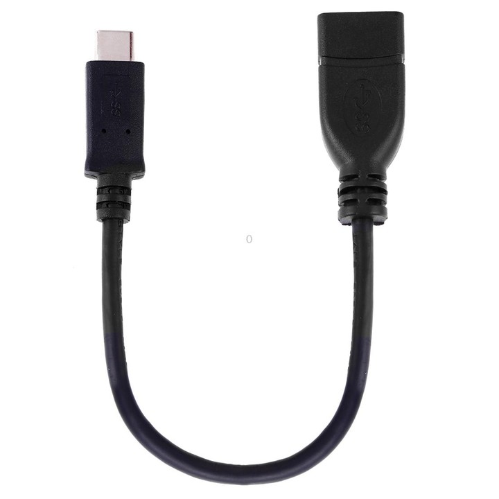 USB-C 3.1 / Type-C Male to USB 3.0 Female OTG Adapter Cable, Length: 20cm