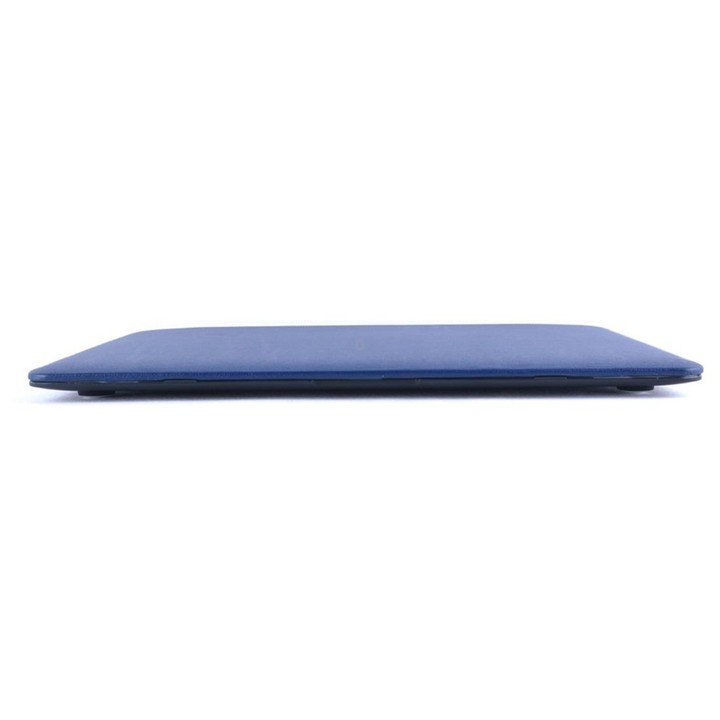 For MacBook Air 13.3 inch A1466 2012-2017 / A1369 2010-2012 Laptop PU Leather Paste Case (Dark Blue)