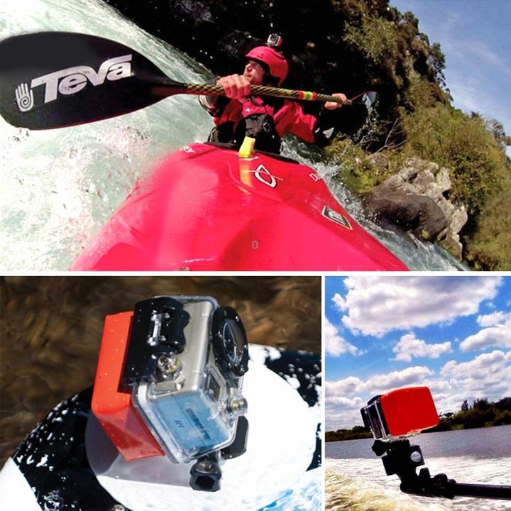 PULUZ 14 in 1 Surfing Accessories Combo Kits with EVA Case (Bobber Hand Grip + Floaty Sponge + Quick Release Buckle + Surf Board