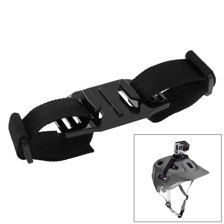 PULUZ 24 in 1 Bike Mount Accessories Combo Kits (Wrist Strap + Helmet Strap + Extension Arm + Quick Release Buckles + Surface Mo