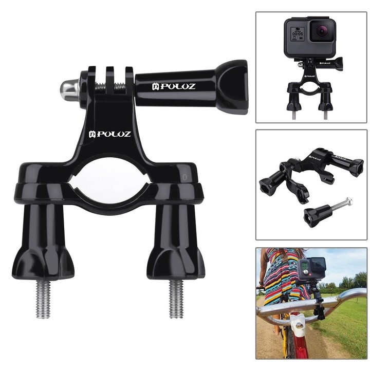PULUZ 45 in 1 Accessories Ultimate Combo Kits with Orange EVA Case (Chest Strap + Suction Cup Mount + 3-Way Pivot Arms + J-Hook