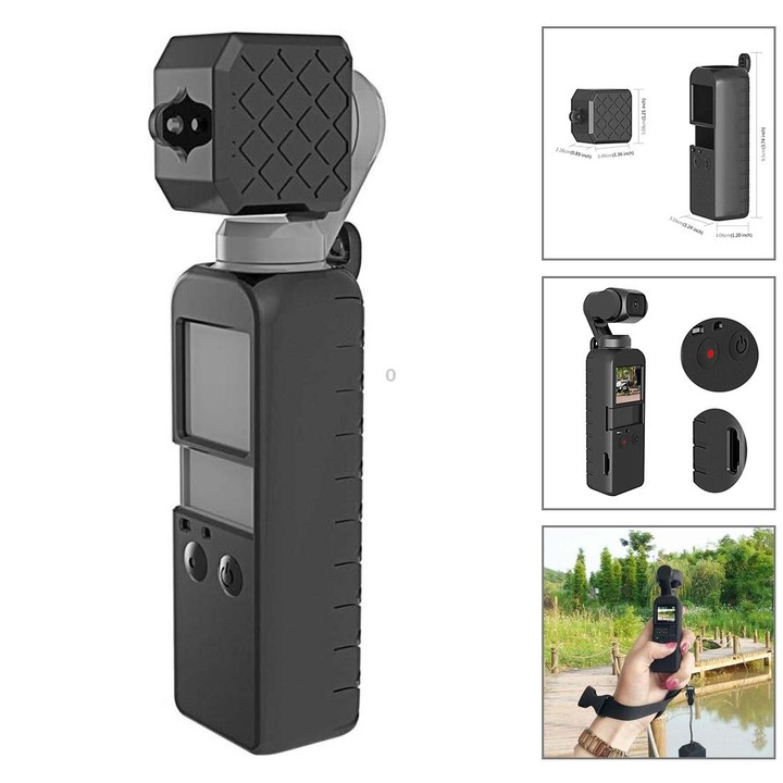 PULUZ 43 in 1 Accessories Total Ultimate Combo Kits for DJI Osmo Pocket with EVA Case (Chest Strap + Wrist Strap + Suction Cup M