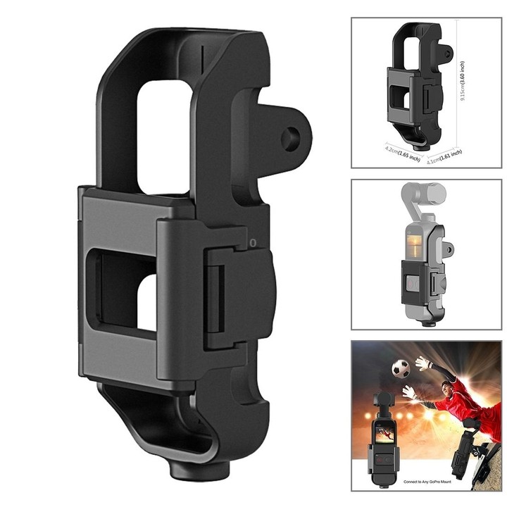 PULUZ 43 in 1 Accessories Total Ultimate Combo Kits for DJI Osmo Pocket with EVA Case (Chest Strap + Wrist Strap + Suction Cup M