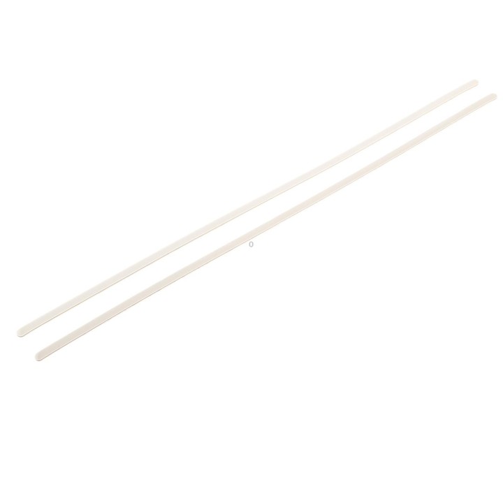 For Microsoft Surface Book 1 / 2 / 3 15 inch Anti-slip Rubber Strip Set (Silver)