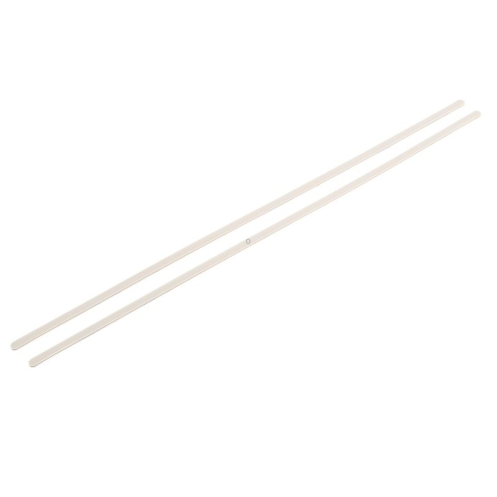 For Microsoft Surface Book 1 / 2 / 3 13.5 inch Anti-slip Rubber Strip Set (Silver)