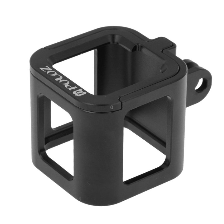 PULUZ Housing Shell CNC Aluminum Alloy Protective Cage with Insurance Frame for GoPro HERO5 Session /HERO4 Session /HERO Session