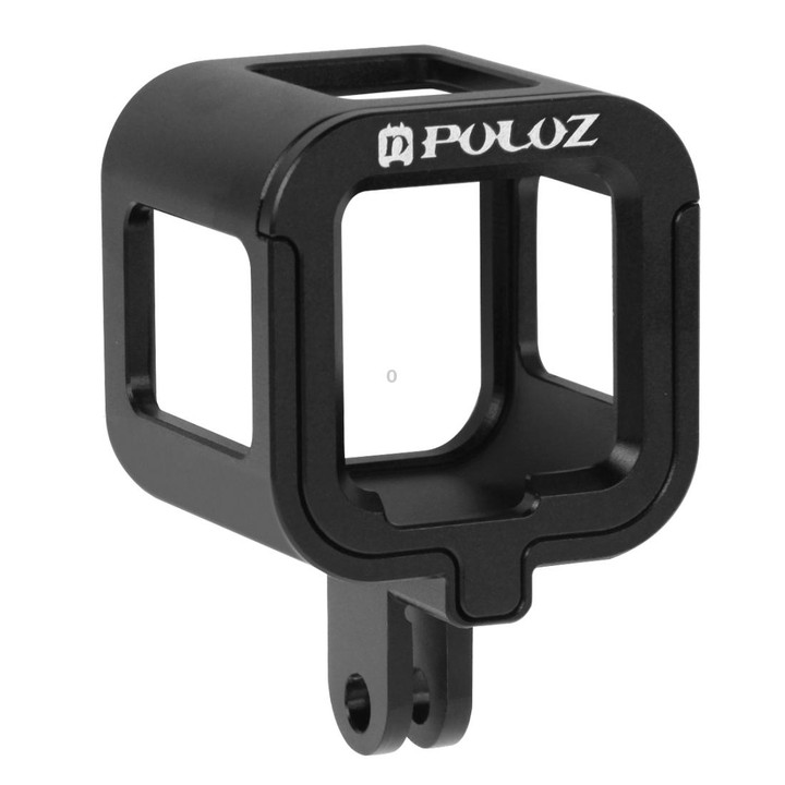 PULUZ Housing Shell CNC Aluminum Alloy Protective Cage with Insurance Frame for GoPro HERO5 Session /HERO4 Session /HERO Session