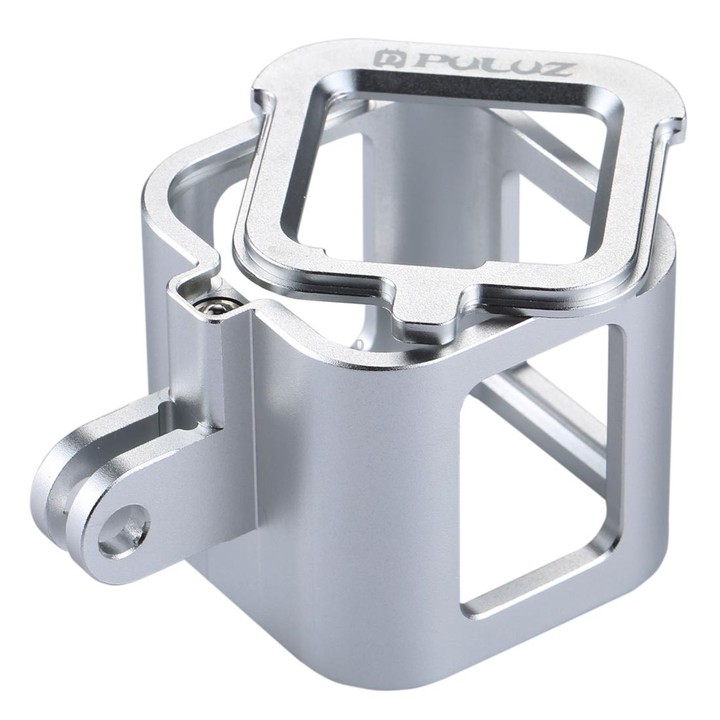 PULUZ Housing Shell CNC Aluminum Alloy Protective Cage with Insurance Frame for GoPro HERO5 Session /HERO4 Session /HERO Session