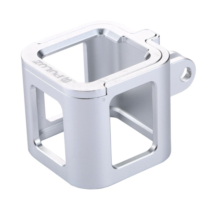 PULUZ Housing Shell CNC Aluminum Alloy Protective Cage with Insurance Frame for GoPro HERO5 Session /HERO4 Session /HERO Session