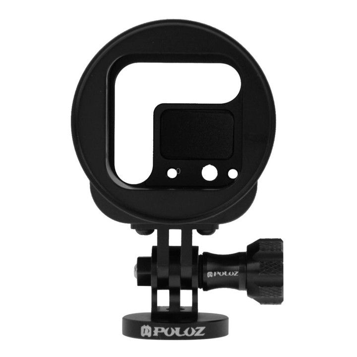 PULUZ Housing Shell CNC Aluminum Alloy Protective Cage Kit with Metal Wrench & Lens Cap & Screw & Tripod Adapter for GoPro HERO5