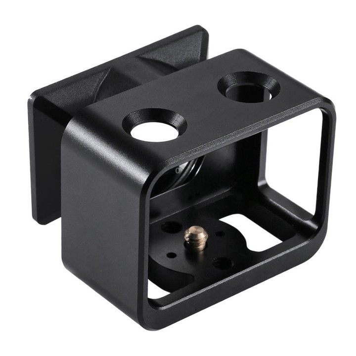 PULUZ for Sony RX0 Aluminum Alloy Protective Cage + 37mm UV Filter Lens + Lens Sunshade with Screws and Screwdrivers(Black)