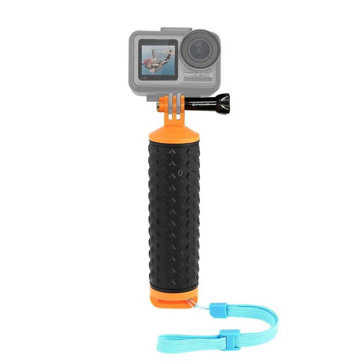 PULUZ Floating Handle Hand Grip Buoyancy Rods with Strap for GoPro HERO10 Black / HERO9 Black / HERO8 Black / HERO7 /6 /5 /5 Ses