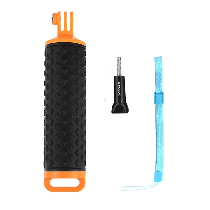 PULUZ Floating Handle Hand Grip Buoyancy Rods with Strap for GoPro HERO10 Black / HERO9 Black / HERO8 Black / HERO7 /6 /5 /5 Ses