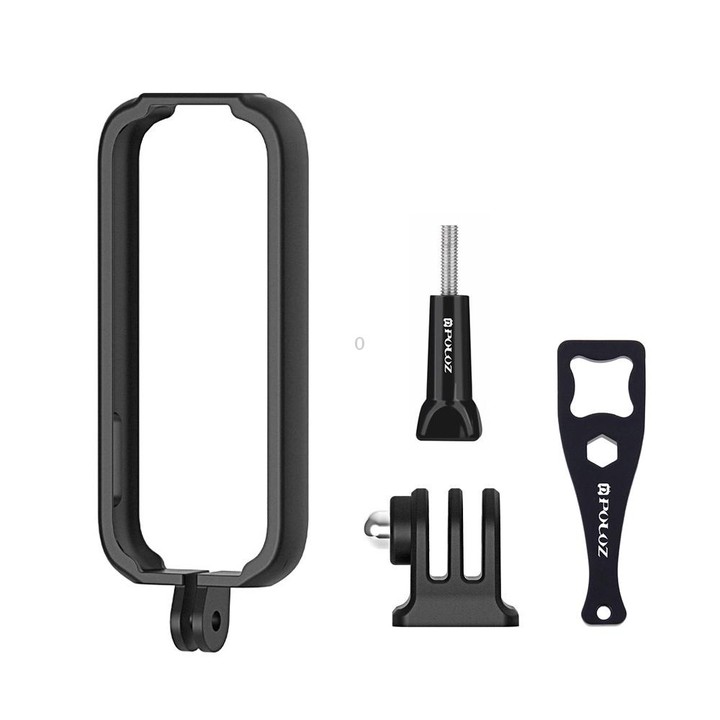 PULUZ ABS Protective Frame for Insta360 ONE X, with Adapter Mount & Screw(Black)
