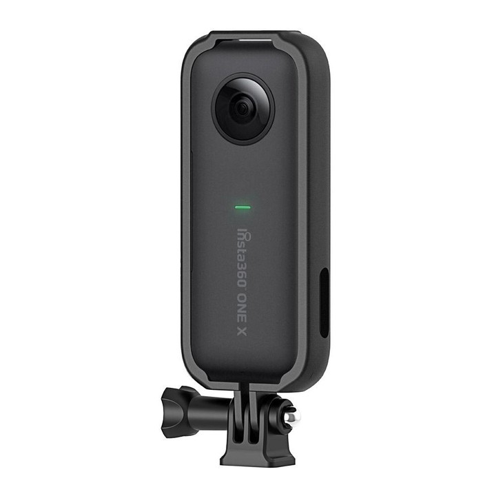 PULUZ ABS Protective Frame for Insta360 ONE X, with Adapter Mount & Screw(Black)