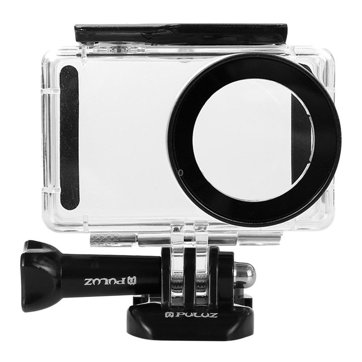 PULUZ 45m Underwater Acrylic Plexiglass Waterproof Housing Diving Case for Xiaomi Mijia Small Camera, with Buckle Basic Mount &