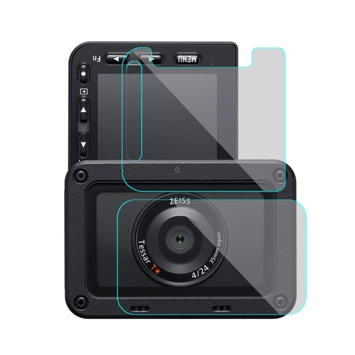 PULUZ Front Lens and Back LCD Display Flexible Anti-fingerprint AF HD Film for Sony RX0 II / RX0