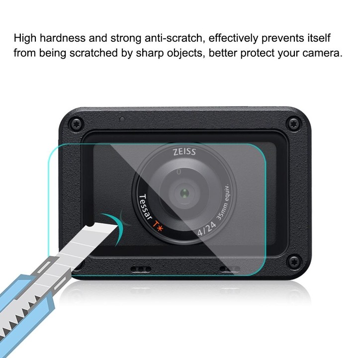 PULUZ Front Lens and Back LCD Display Flexible Anti-fingerprint AF HD Film for Sony RX0 II / RX0