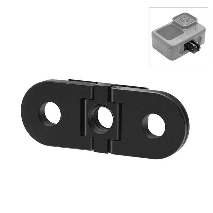 PULUZ Folding Finger Tripod Mount Adapter for GoPro MISSION 1 / 1 PRO / HERO 4K 2024 / HERO13 Black /12 Black /11 Black /11 Blac