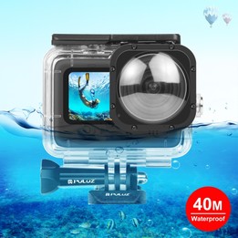 PULUZ 40m Waterproof Housing Protective Case with Buckle Basic Mount & Screw for GoPro HERO12 Black /11 Black /11 Black Mini /10