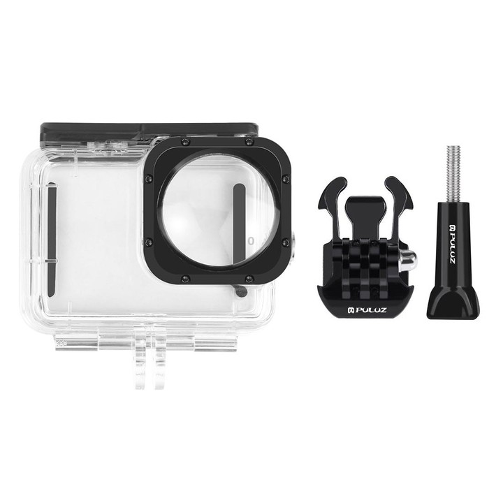 PULUZ 40m Waterproof Housing Protective Case with Buckle Basic Mount & Screw for GoPro HERO12 Black /11 Black /11 Black Mini /10