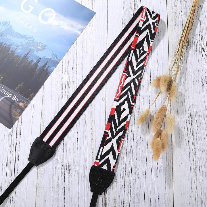 PULUZ Retro Ethnic Style Multi-color Series Shoulder Neck Strap Camera Strap for SLR / DSLR Cameras