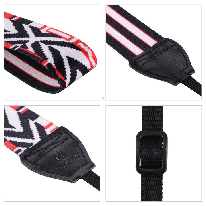 PULUZ Retro Ethnic Style Multi-color Series Shoulder Neck Strap Camera Strap for SLR / DSLR Cameras