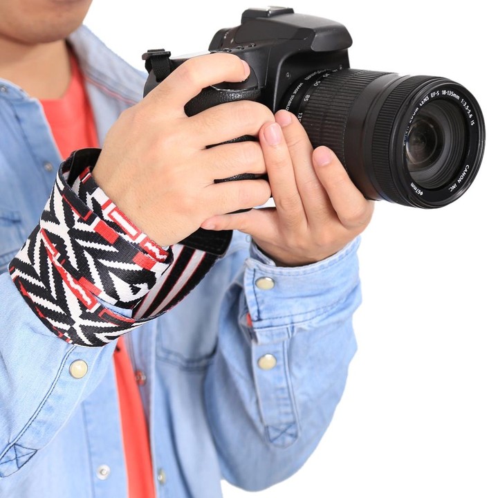 PULUZ Retro Ethnic Style Multi-color Series Shoulder Neck Strap Camera Strap for SLR / DSLR Cameras