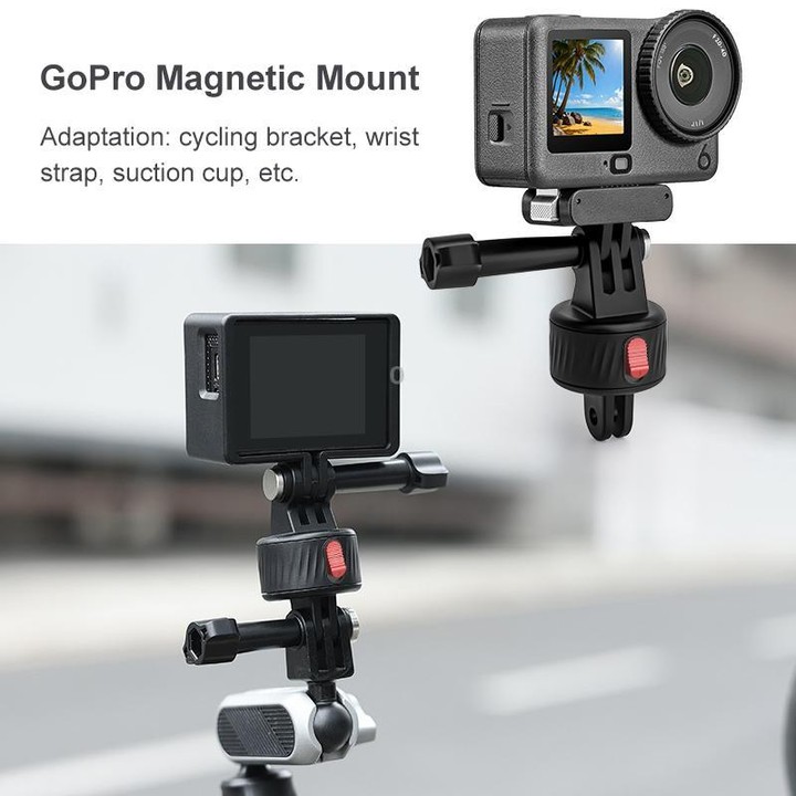 PULUZ Action Camera Magnetic Base Adapter (Black)