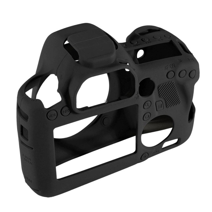 PULUZ Soft Silicone Protective Case for Canon EOS 6D(Black)